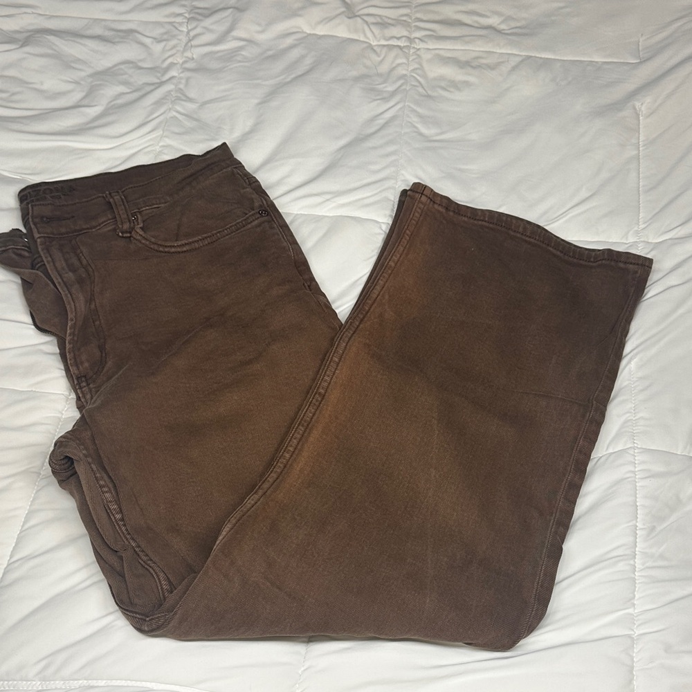 Arizona Jean Company Women's High Rise Jeans - Brown